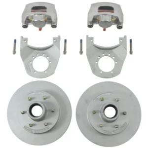 Kodiak Disc Brakes - 12" Hub/Rotor - 6 on 5-1/2 - Dacromet/Stainless - 5.2K to 6K - E-Z Lube