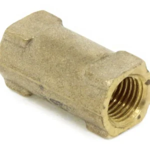 Kodiak Union Fitting for Hydraulic Brake Hose - Brass - 3/16" Female Inverted Flares