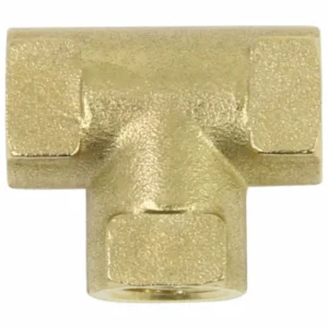Kodiak Tee Fitting for Hydraulic Brake Hose - Brass - 3/16" Female Inverted Flares