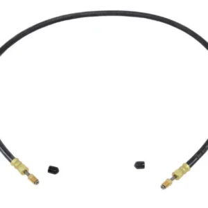 Hydraulic Brake Hose - 3/16" Male Fittings w/ Stainless Flares - 1/8" ID - 42"