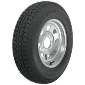 Load Star Boat Trailer Tire with Galvanized 5 lug Wheel ST175/80D13 B/5H