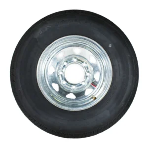 Rainer Boat Trailer Tire With Galvanized 8 lug Wheel ST235/80R16 E Rated