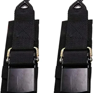 Adjustable Transom Tie Down with S-Hooks